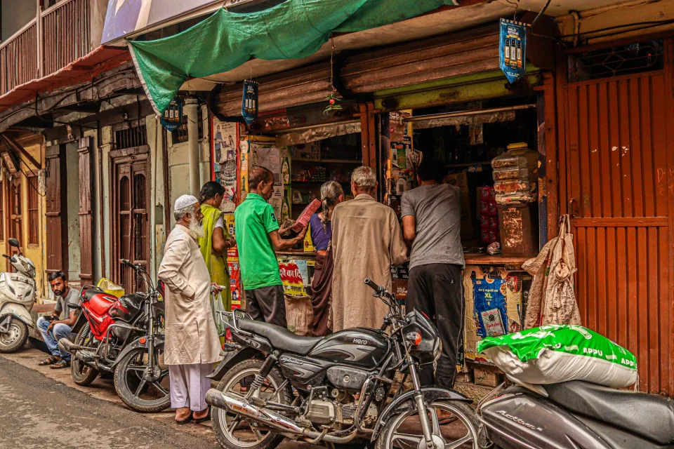Quầy rau củ trái cây